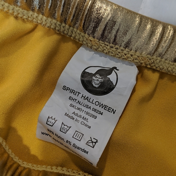 Gold Booty Shorts - Picture 2 of 2